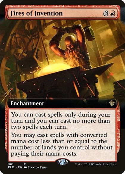 Fires of Invention (Extended Art), Throne of Eldraine 361