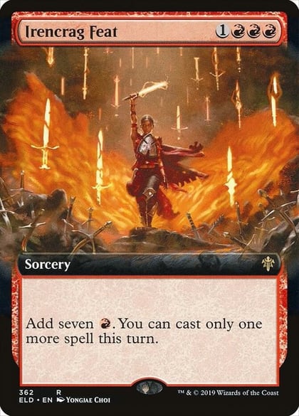 Irencrag Feat (Extended Art), Throne of Eldraine 362