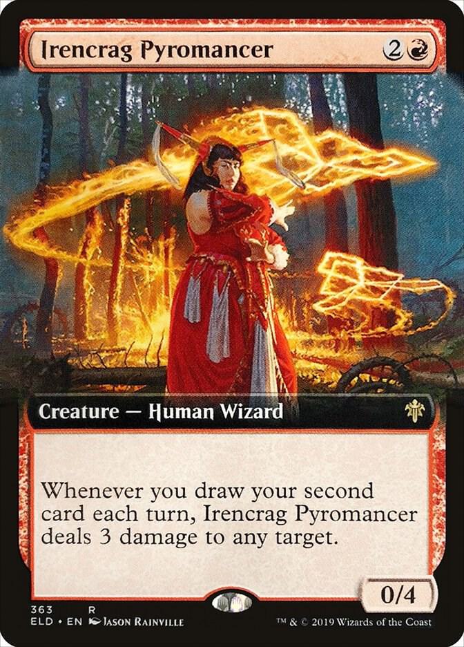 Irencrag Pyromancer (Extended Art), Throne of Eldraine 363