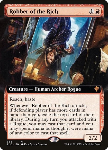 Robber of the Rich (Extended Art), Throne of Eldraine 365