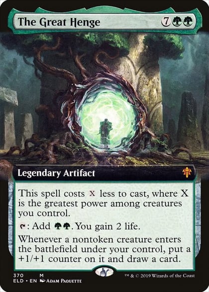 The Great Henge (Extended Art), Throne of Eldraine 370
