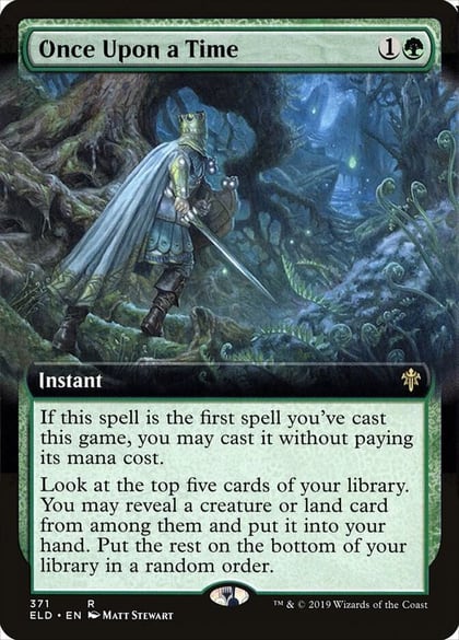 Once Upon a Time (Extended Art), Throne of Eldraine 371