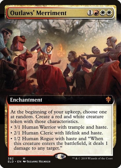 Outlaws' Merriment (Extended Art), Throne of Eldraine 382