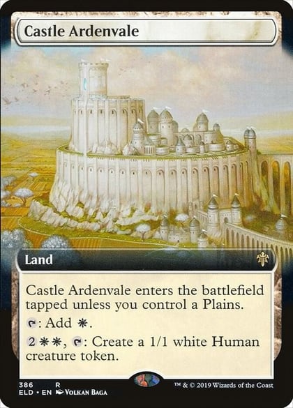 Castle Ardenvale (Extended Art), Throne of Eldraine 386