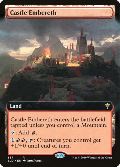 Castle Embereth (Extended Art), Throne of Eldraine 387