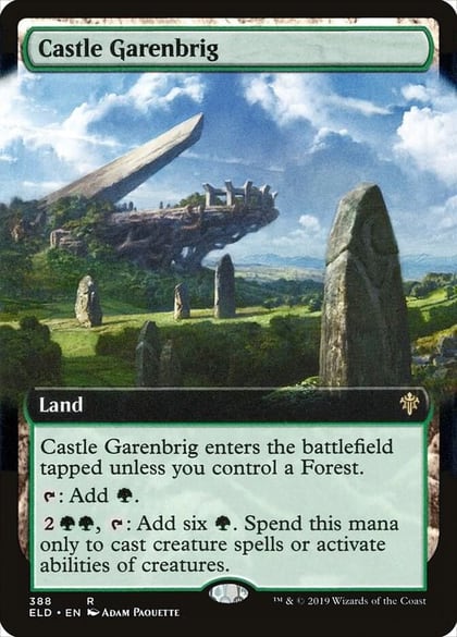 Castle Garenbrig (Extended Art), Throne of Eldraine 388