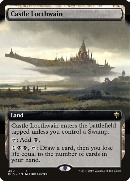 Castle Locthwain (Extended Art), Throne of Eldraine 389