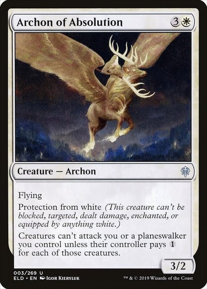 Archon of Absolution, Throne of Eldraine 3