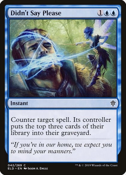 Didn't Say Please, Throne of Eldraine 42