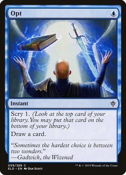 Opt, Throne of Eldraine 59