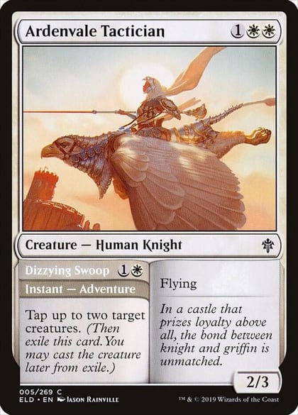 Ardenvale Tactician, Throne of Eldraine 5