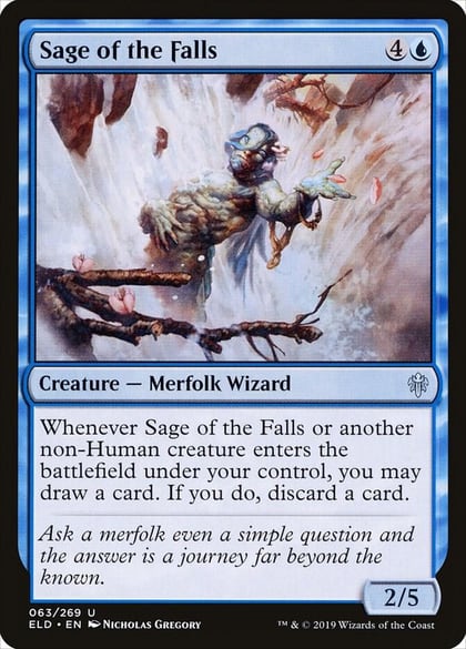 Sage of the Falls, Throne of Eldraine 63