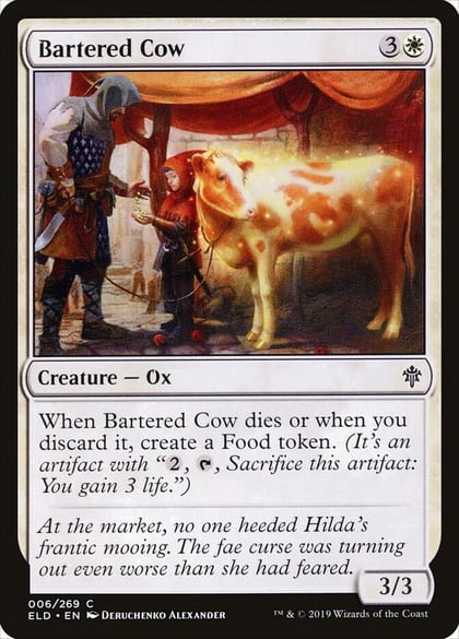 Bartered Cow, Throne of Eldraine 6