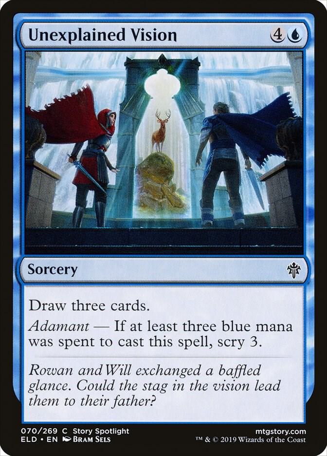 Unexplained Vision, Throne of Eldraine 70