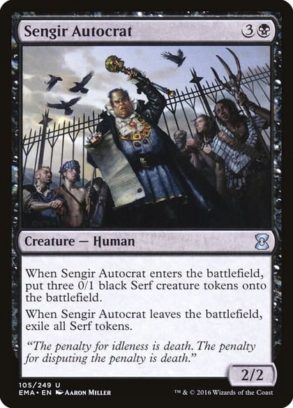 Sengir Autocrat, Eternal Masters 105