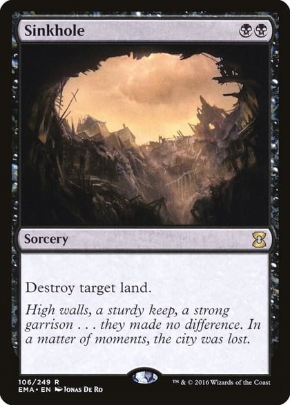 Sinkhole, Eternal Masters 106