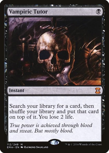 Vampiric Tutor, Eternal Masters 112
