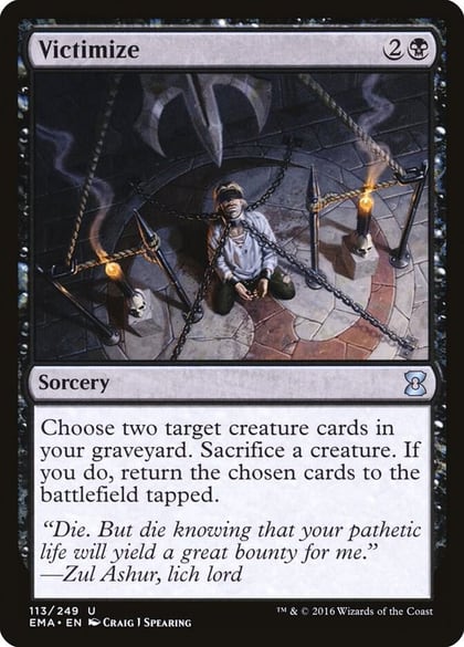 Victimize, Eternal Masters 113