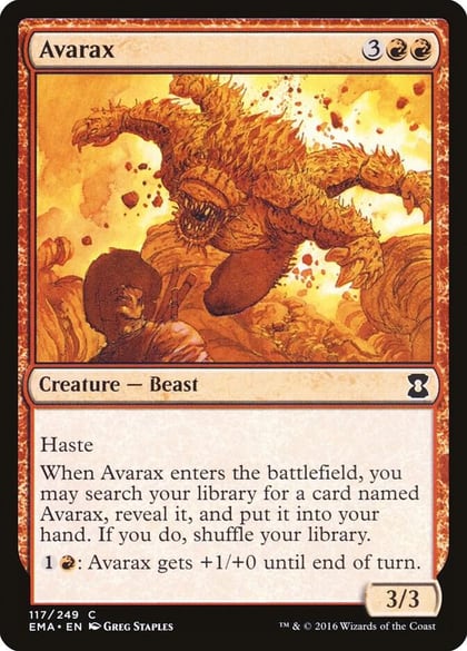 Avarax, Eternal Masters 117