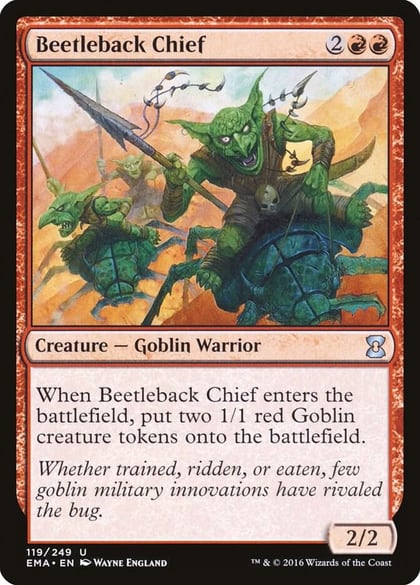 Beetleback Chief, Eternal Masters 119