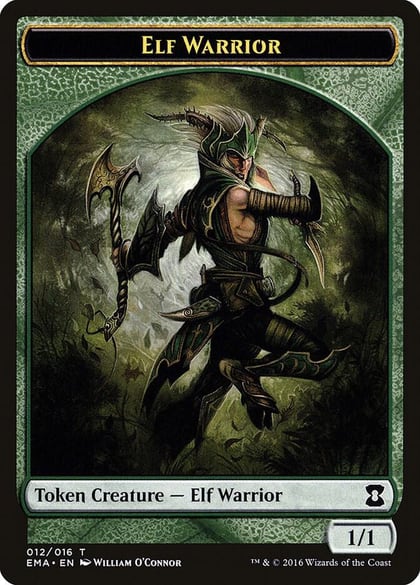 Elf Warrior Token, Eternal Masters 12