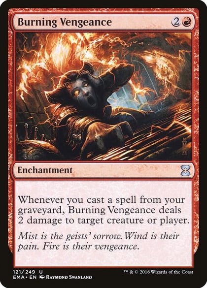 Burning Vengeance, Eternal Masters 121