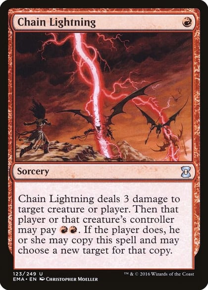 Chain Lightning, Eternal Masters 123