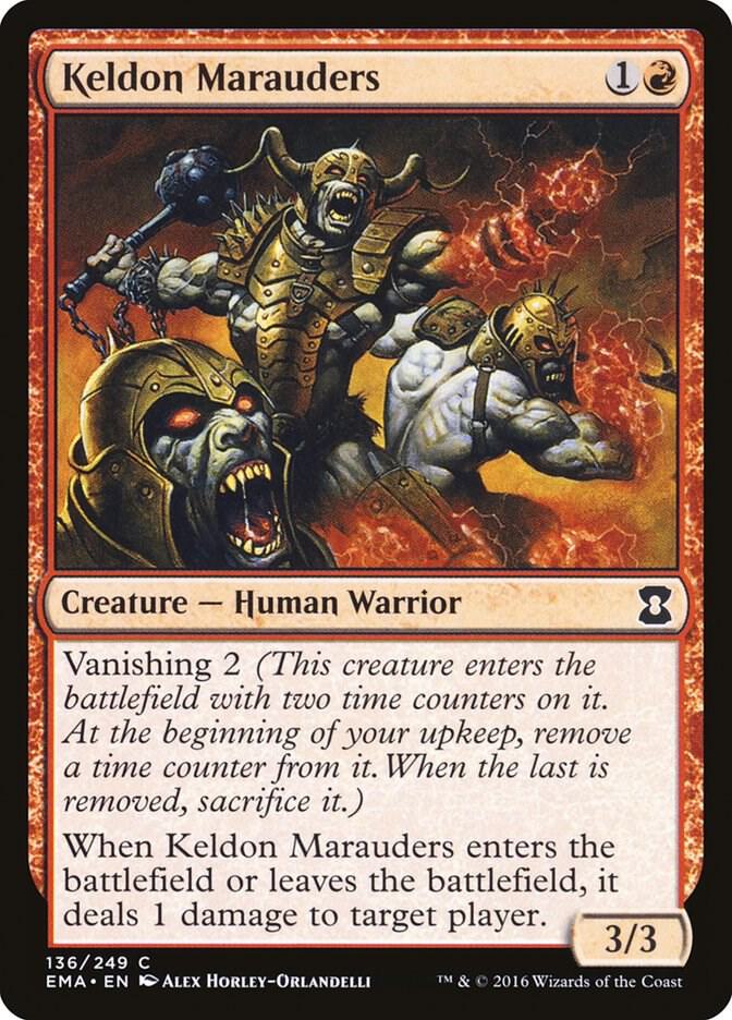 Keldon Marauders, Eternal Masters 136
