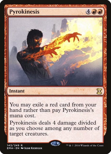 Pyrokinesis, Eternal Masters 143