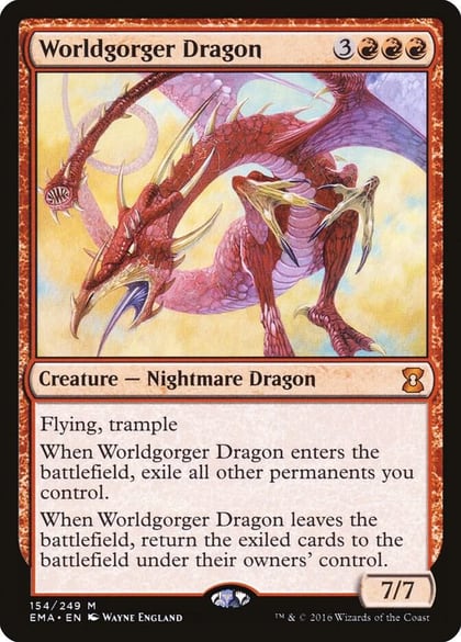 Worldgorger Dragon, Eternal Masters 154