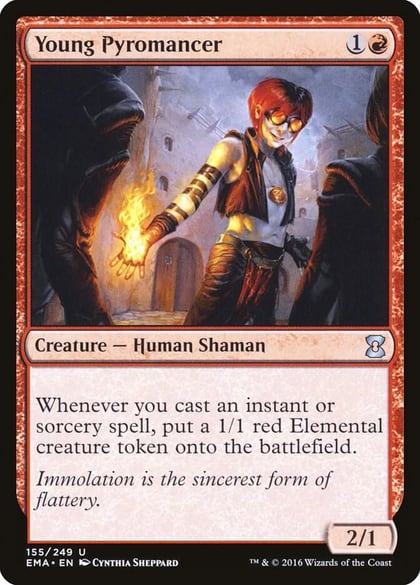 Young Pyromancer, Eternal Masters 155