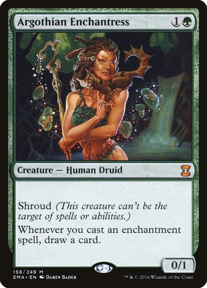 Argothian Enchantress, Eternal Masters 158