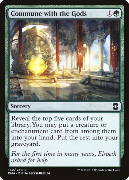 Commune with the Gods, Eternal Masters 162