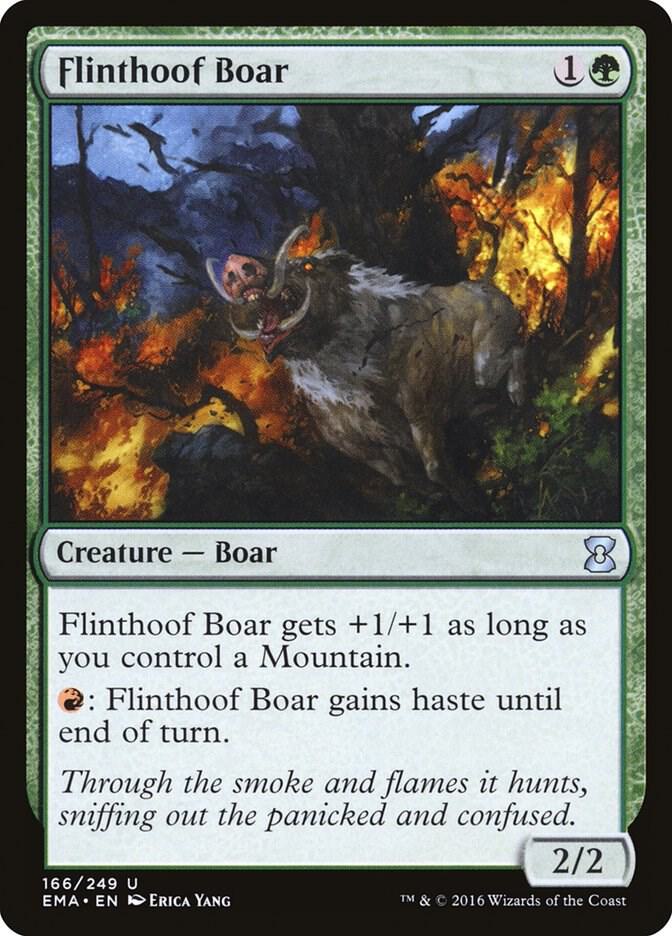 Flinthoof Boar, Eternal Masters 166