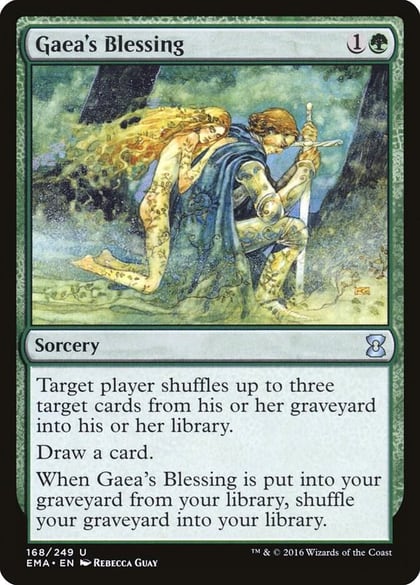 Gaea's Blessing, Eternal Masters 168