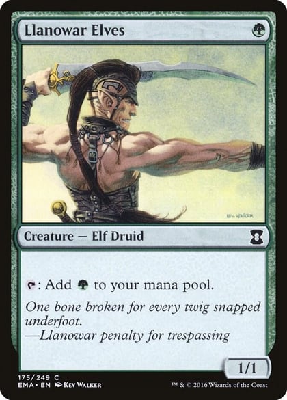 Llanowar Elves, Eternal Masters 175