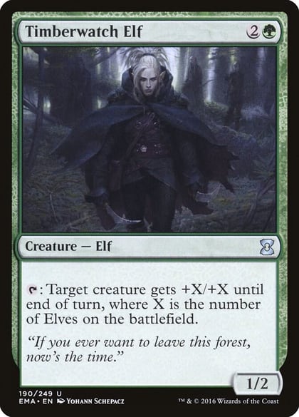 Timberwatch Elf, Eternal Masters 190
