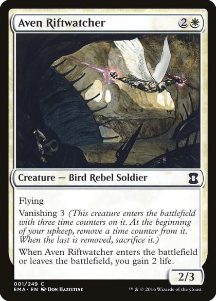 Aven Riftwatcher, Eternal Masters 1