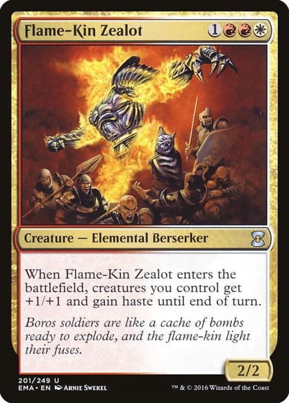 Flame-Kin Zealot, Eternal Masters 201