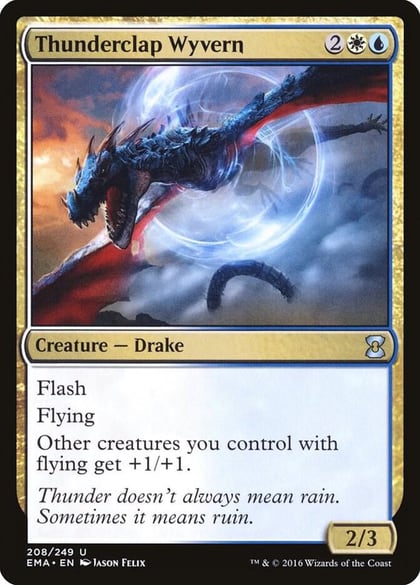Thunderclap Wyvern, Eternal Masters 208