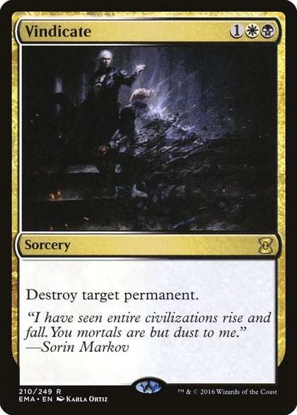 Vindicate, Eternal Masters 210