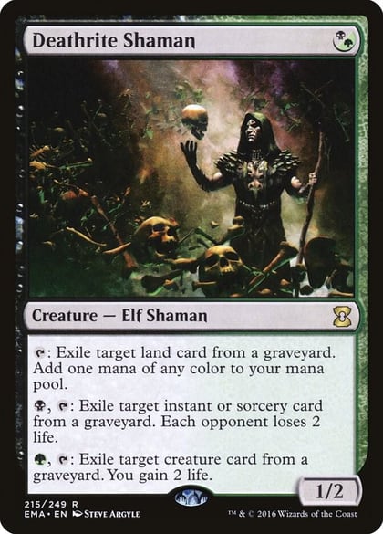 Deathrite Shaman, Eternal Masters 215
