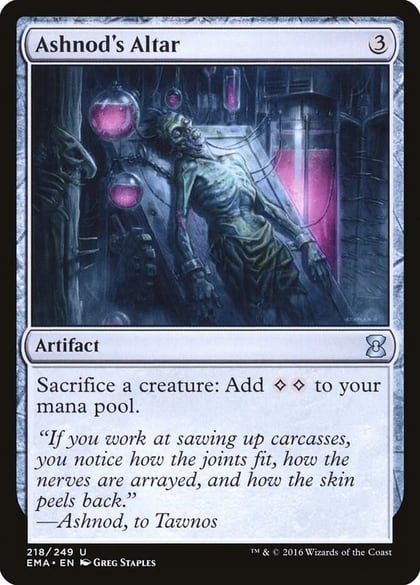 Ashnod's Altar, Eternal Masters 218