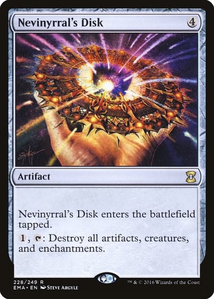 Nevinyrral's Disk, Eternal Masters 228
