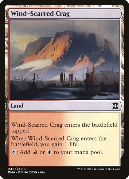 Wind-Scarred Crag, Eternal Masters 249