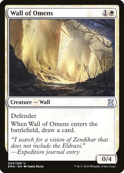 Wall of Omens, Eternal Masters 34