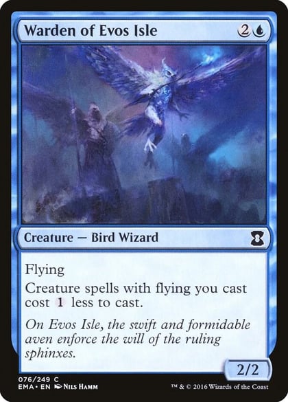 Warden of Evos Isle, Eternal Masters 76