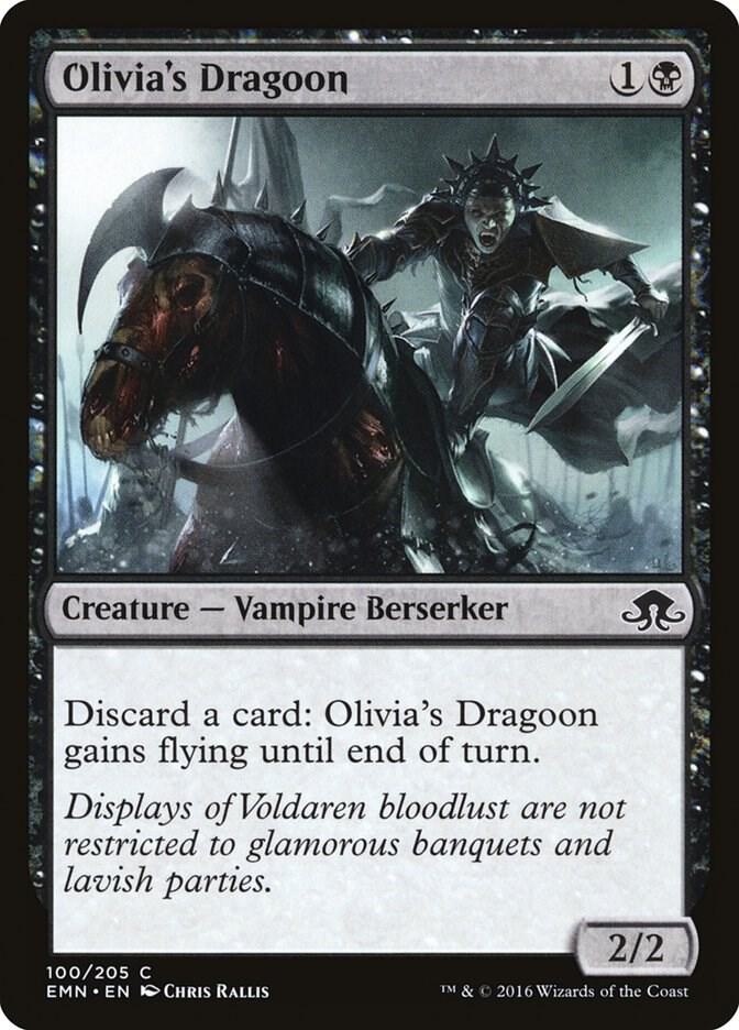 Olivia's Dragoon, Eldritch Moon 100