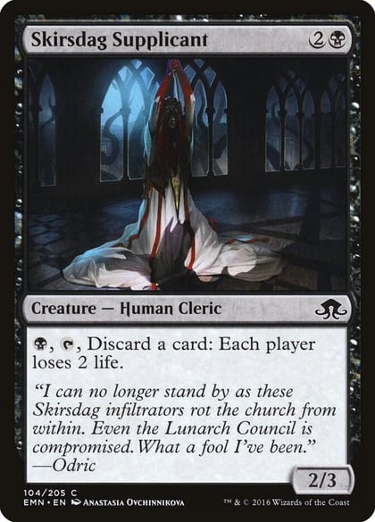 Skirsdag Supplicant, Eldritch Moon 104