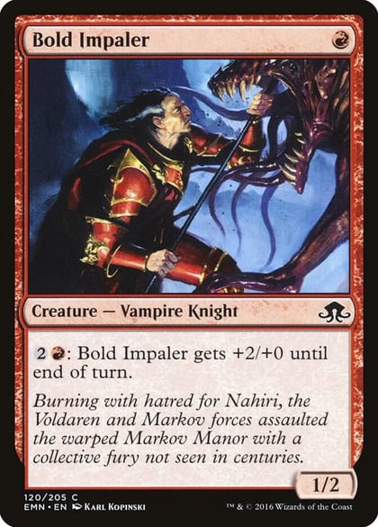 Bold Impaler, Eldritch Moon 120